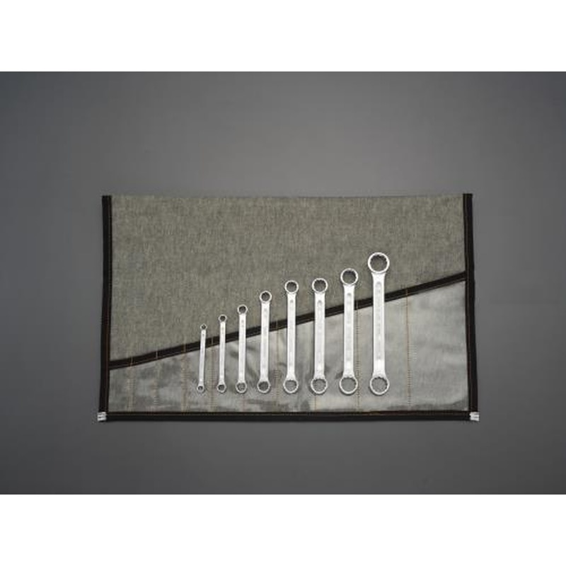 エスコ EA616GE 8本組/6-22mm両口めがねレンチ(ストレート) 1個（ご注文単位1個）【直送品】