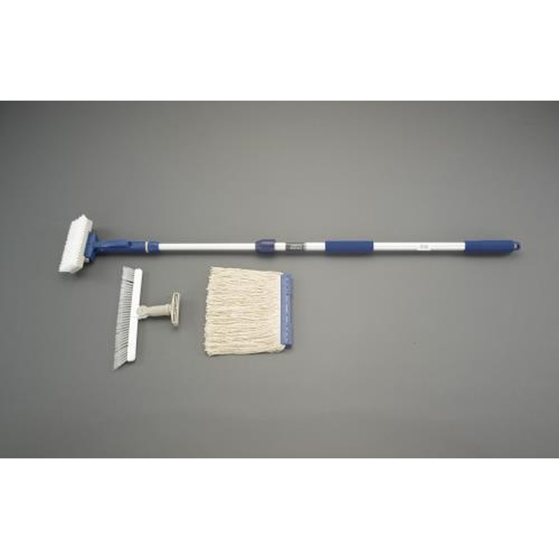 エスコ EA928CC-210 デッキ・ほうき・モップセット 1個(ご注文単位1個)【直送品】