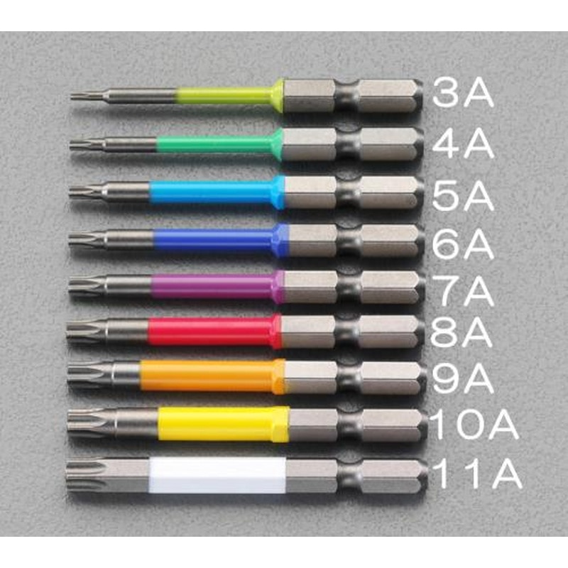 エスコ EA611GG-4A T8x65mm［Hexlobe]ドライバービット 1個（ご注文単位1個）【直送品】