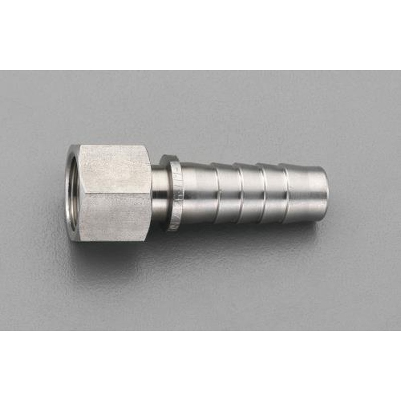 エスコ EA141BS-4 G1/2”x13mm雌ねじステム(スチーム用/ステンレス製) 1個（ご注文単位1個）【直送品】