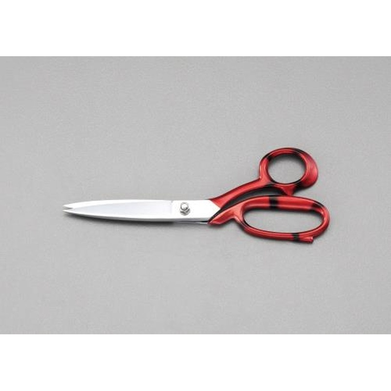 エスコ EA540GB-11 210mmはさみ・裁ち(ギザ刃) 1個(ご注文単位1個)【直送品】