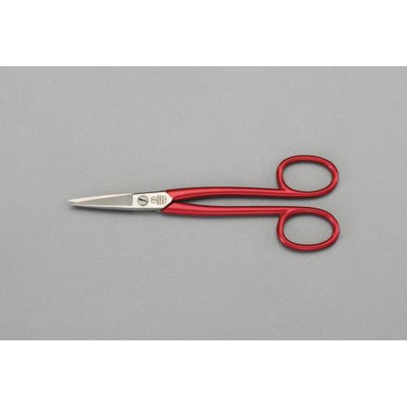 エスコ EA540GC-11 185mmはさみ・レザー(ギザ刃) 1個(ご注文単位1個)【直送品】