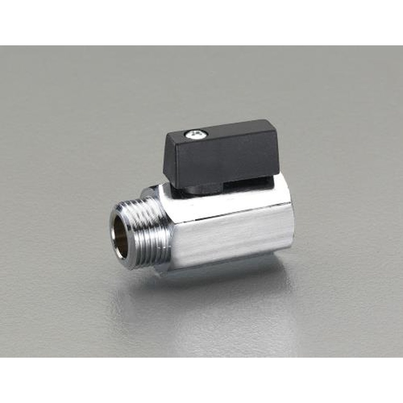 エスコ EA470MA-3 G3/8”xG3/8”ミニボールバルブ 1個（ご注文単位1個）【直送品】