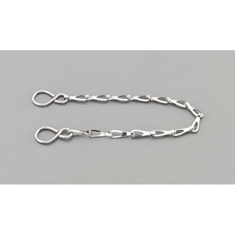 エスコ EA462DY-1 プラグ用チェーン(ステンレス製) 1個（ご注文単位1個）【直送品】