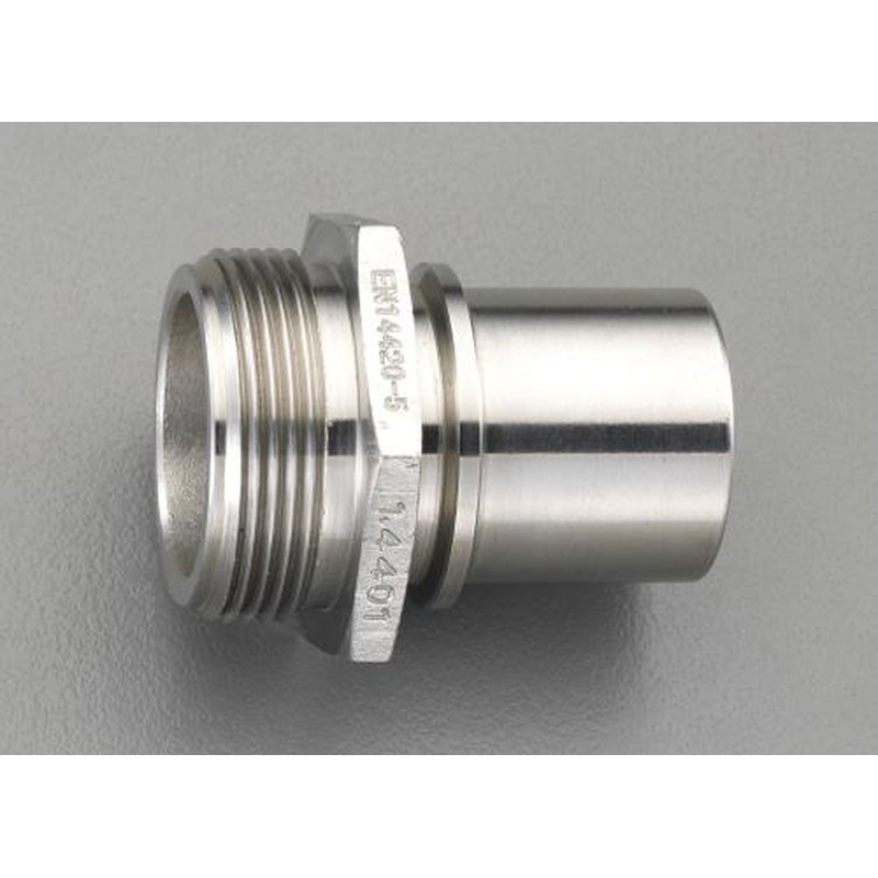 エスコ EA462EC-6 G3/4”雄ねじホースステム(ステンレス製) 1個（ご注文単位1個）【直送品】