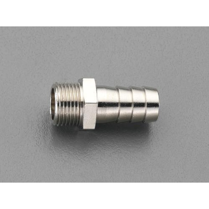 エスコ EA141CG-13 G1/8”x9mm雄ねじステム(真鍮製) 1個（ご注文単位1個）【直送品】