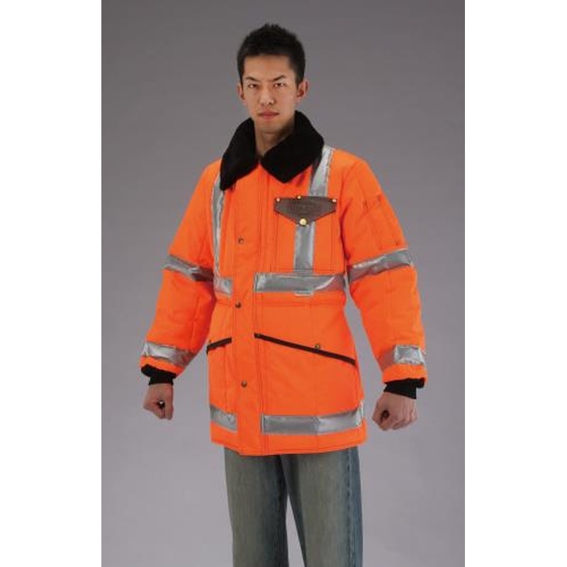 エスコ EA915GB-42[M]防寒ジャケット(注意色オレンジ) 1個（ご注文単位1個）【直送品】