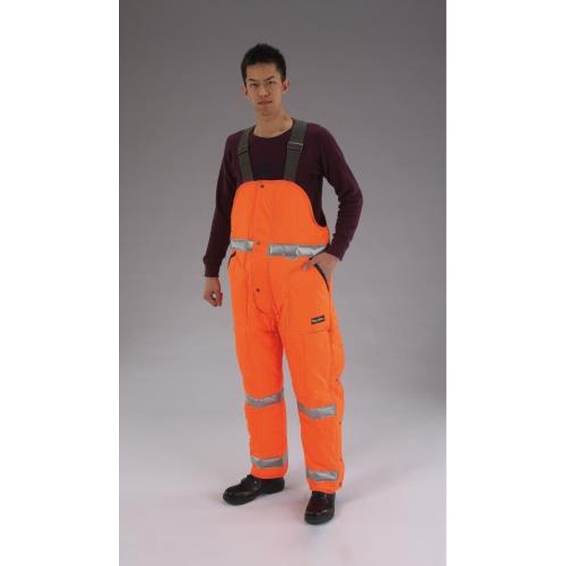 エスコ EA915GC-45[2XL]防寒オーバーオール(注意色オレンジ) 1個（ご注文単位1個）【直送品】