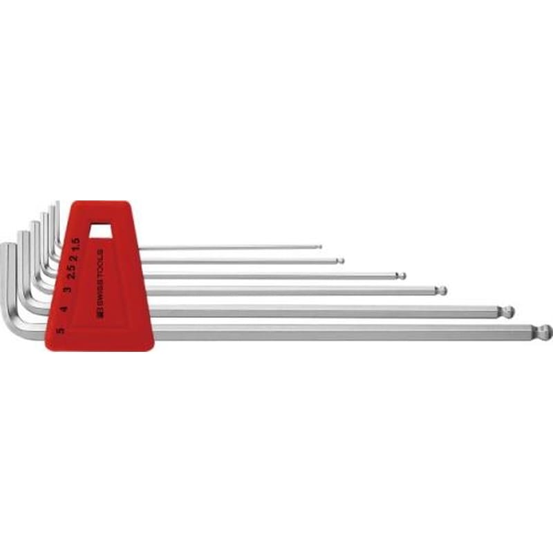 エスコ EA573LA-60 1.5-5.0mm/6本組［Ball-Hex]キーレンチ 1個（ご注文単位1個）【直送品】