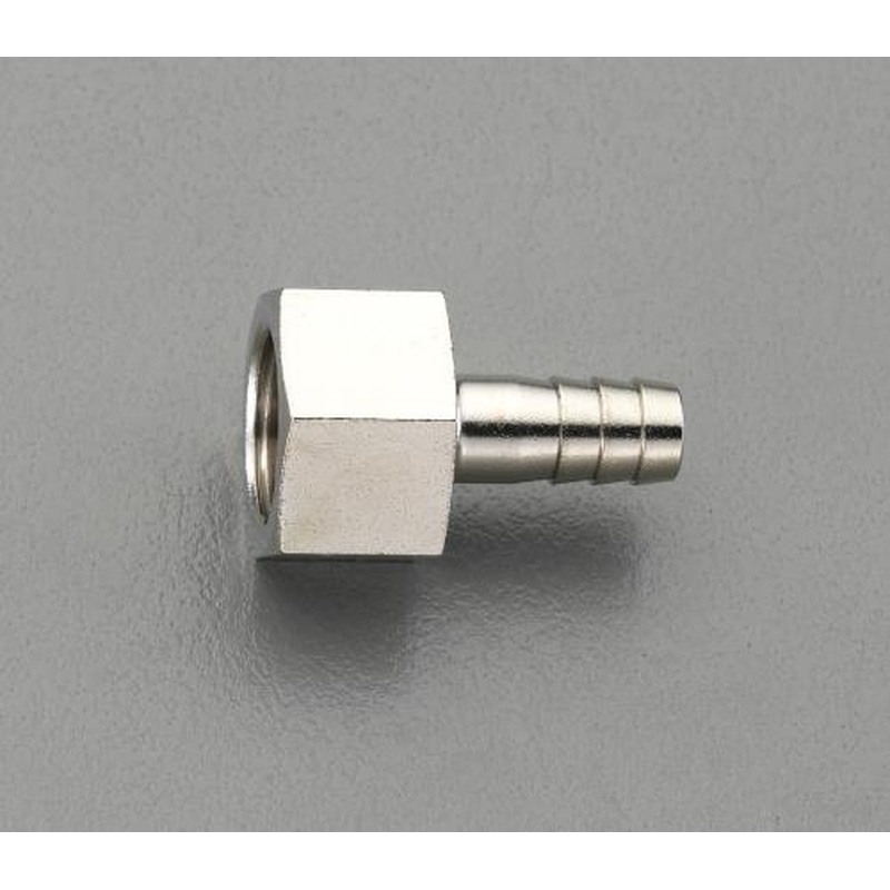 エスコ EA141CH-12 G1/8”x6mm雌ねじステム(真鍮製) 1個(ご注文単位1個)【直送品】