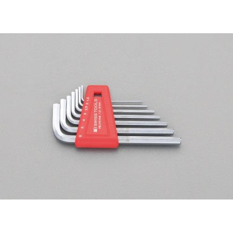 エスコ EA573-70 0.89-4.0mm/7本組［Hexagon]キーレンチ 1個（ご注文単位1個）【直送品】