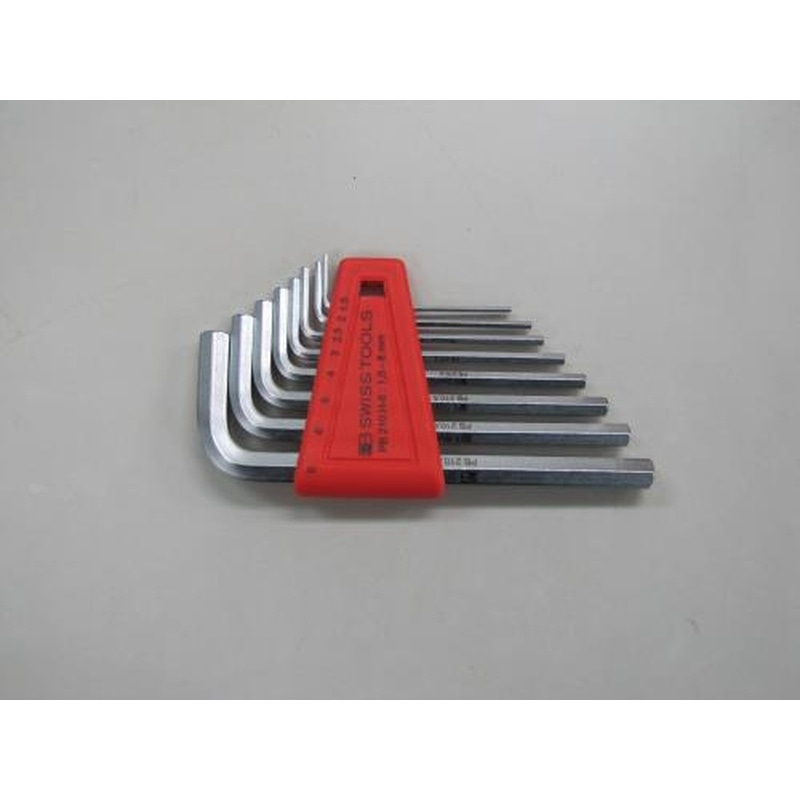 エスコ EA573-80 1.5-8.0mm/8本組［Hexagon]キーレンチ 1個（ご注文単位1個）【直送品】