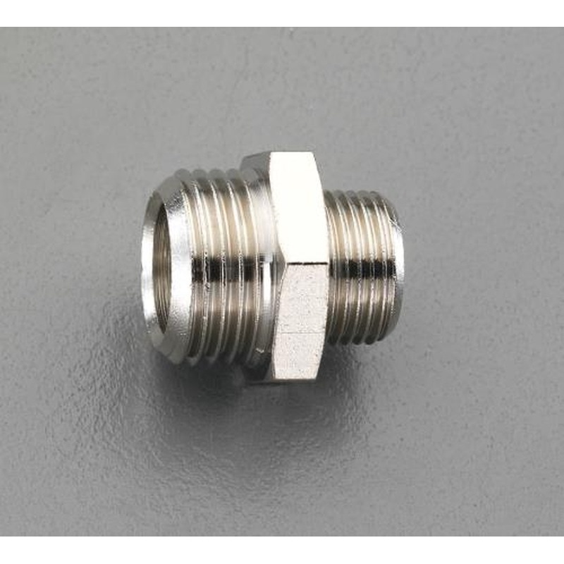 エスコ EA141CD-46 G1/2”xG3/4”異径ニップル(真鍮製) 1個（ご注文単位1個）【直送品】