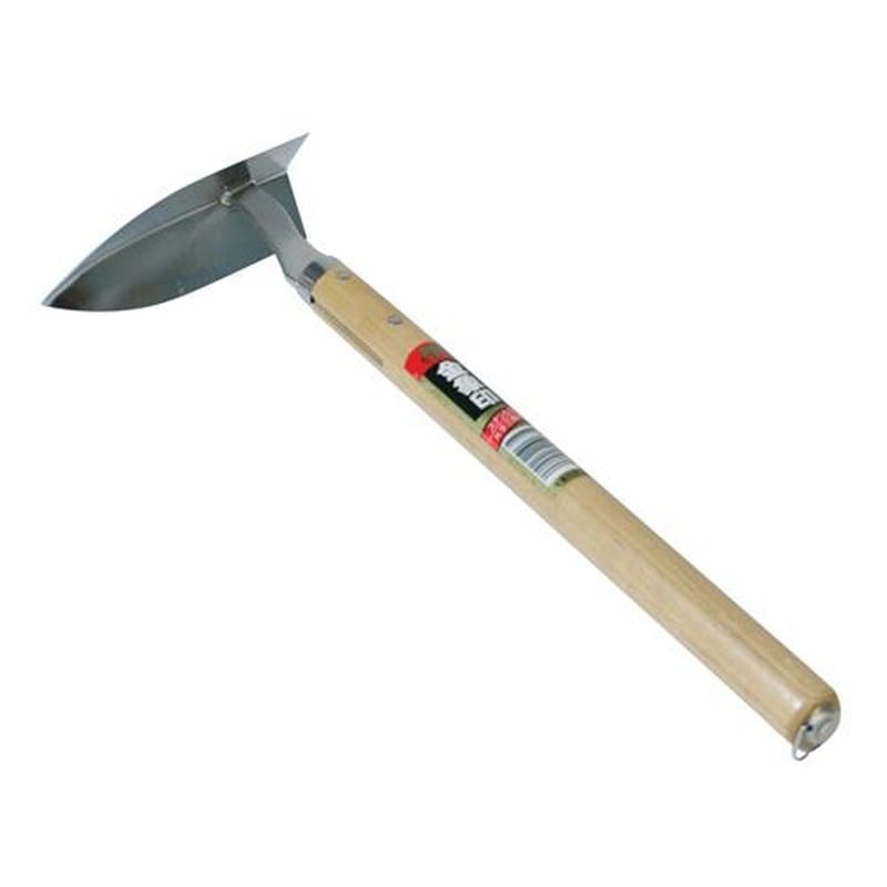 エスコ EA650BJ-46 140x380mm三角ホー(ステンレス製) 1個(ご注文単位1個)【直送品】