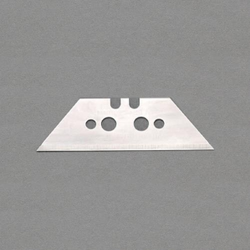 エスコ EA589CT-23 60x19x0.63mmカッターナイフ替刃(スチール製/10枚) 1個（ご注文単位1個）【直送品】