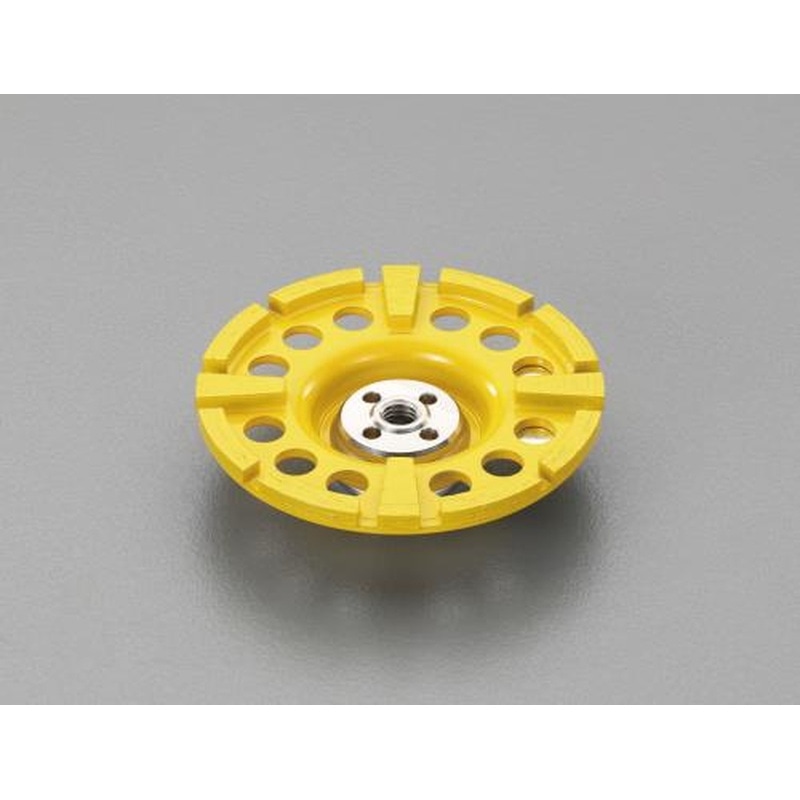 エスコ EA809-49 φ100x6㎜/M15x1.5ダイヤモンドホイール(低振動) 1個（ご注文単位1個）【直送品】