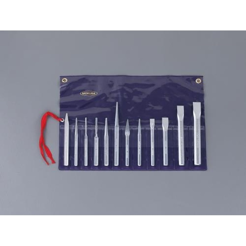 エスコ EA572JE 12本組タガネポンチセット 1個（ご注文単位1個）【直送品】