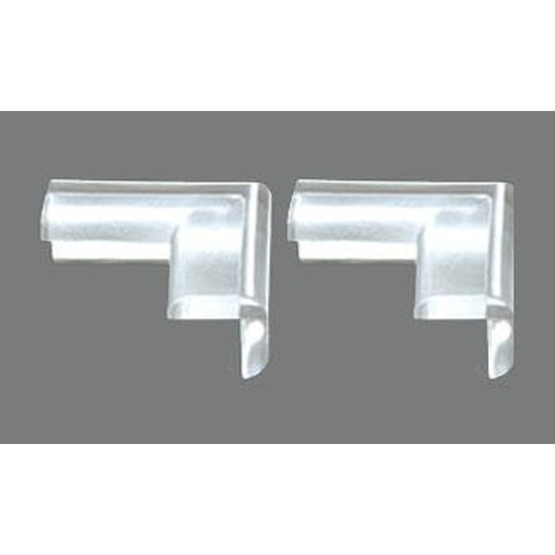 エスコ EA983FE-71 37x37x15mmクッションコーナーガード(クリア/2個) 1個(ご注文単位1個)【直送品】