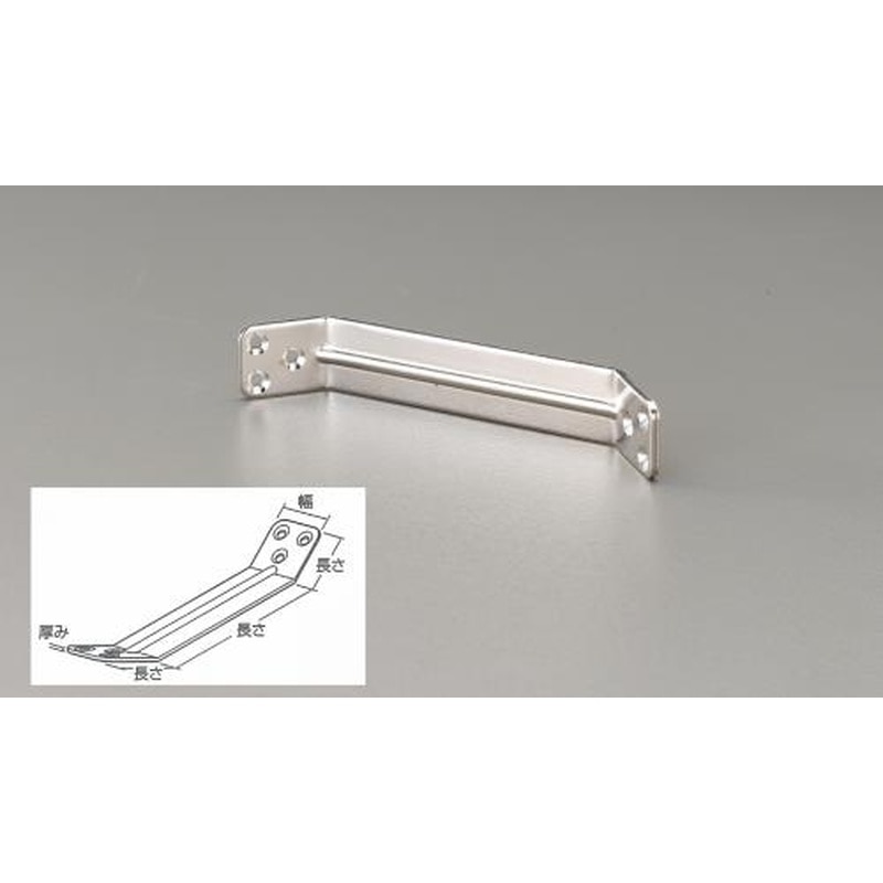 エスコ EA951EB-101 100x30x3mmコーナー補強金具 1個（ご注文単位1個）【直送品】