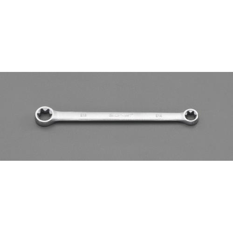 エスコ EA616TS-3 E14xE18ヘクスローブめがねレンチ 1個（ご注文単位1個）【直送品】