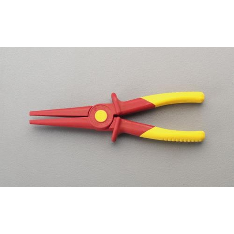 エスコ EA640HA 220㎜絶縁プラスチックプライヤー 1個（ご注文単位1個）【直送品】