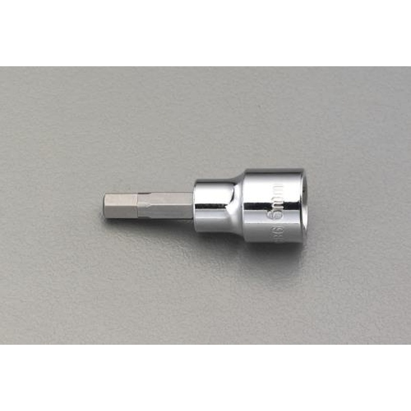 エスコ EA617DM-3 3/8”DR/3.0x49mm［INHEX]ビットソケット 1個（ご注文単位1個）【直送品】