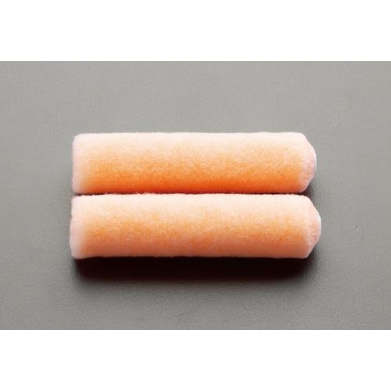 エスコ EA109NC-9 100mm(6mm)交換用スモールローラー(2本) 1個（ご注文単位1個）【直送品】