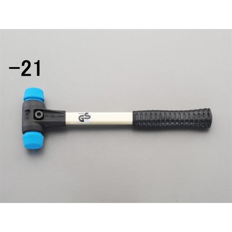 エスコ EA575HB-24 1710g/60mmハンマー(エラストマ・ソフト/ファイバーG・H) 1個(ご注文単位1個)【直送品】