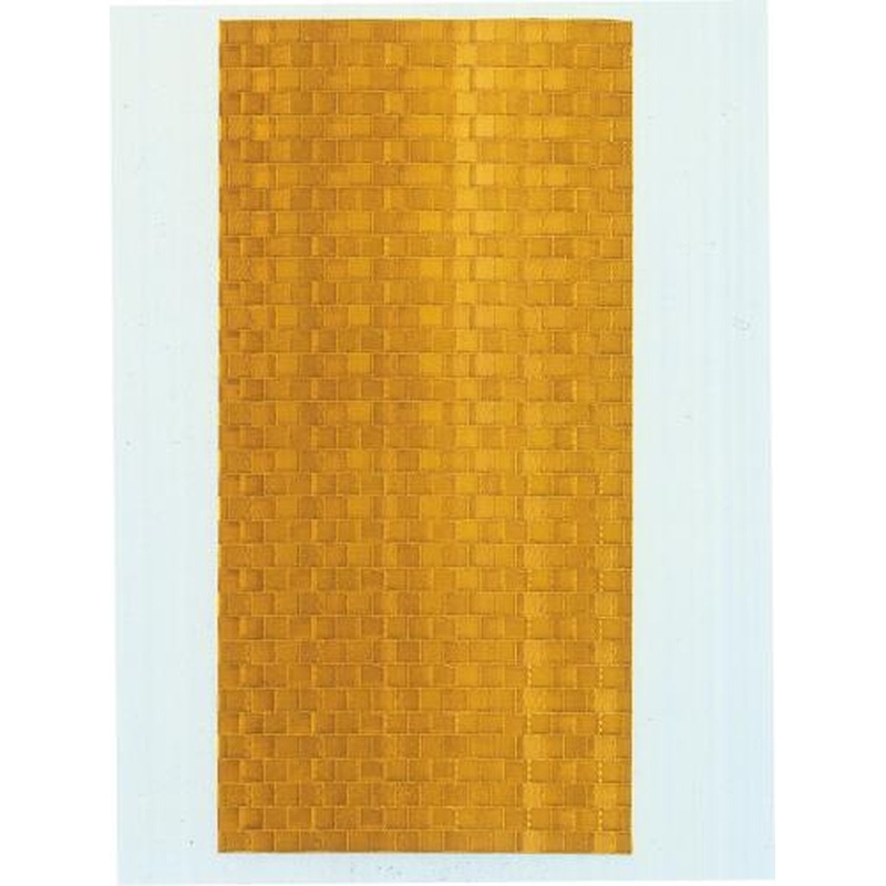 エスコ EA983GB-92 70x140mm反射シート(ゴールド) 1個（ご注文単位1個）【直送品】