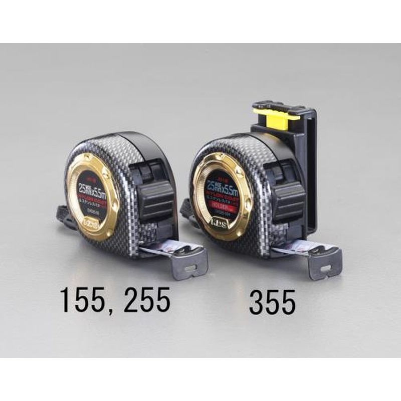 エスコ EA720CS-255 25mmx5.5mメジャー［ナイロンコート] 1個（ご注文単位1個）【直送品】