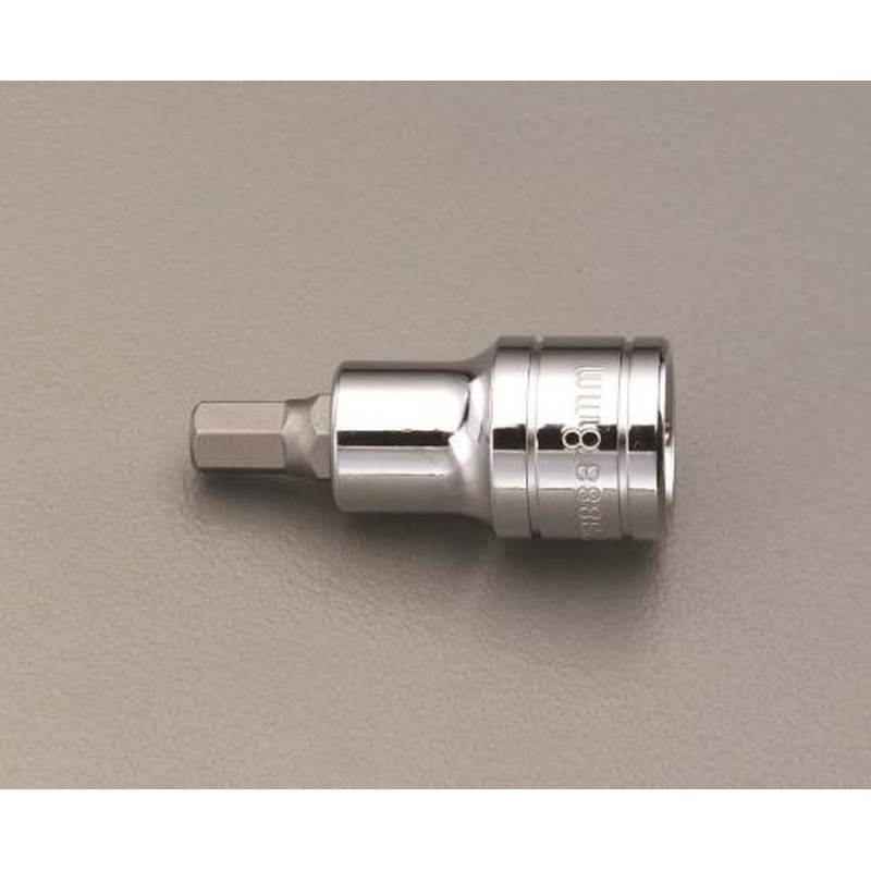 エスコ EA617DZ-4 1/2”DR/4x55mm［INHEX]ビットソケット 1個（ご注文単位1個）【直送品】