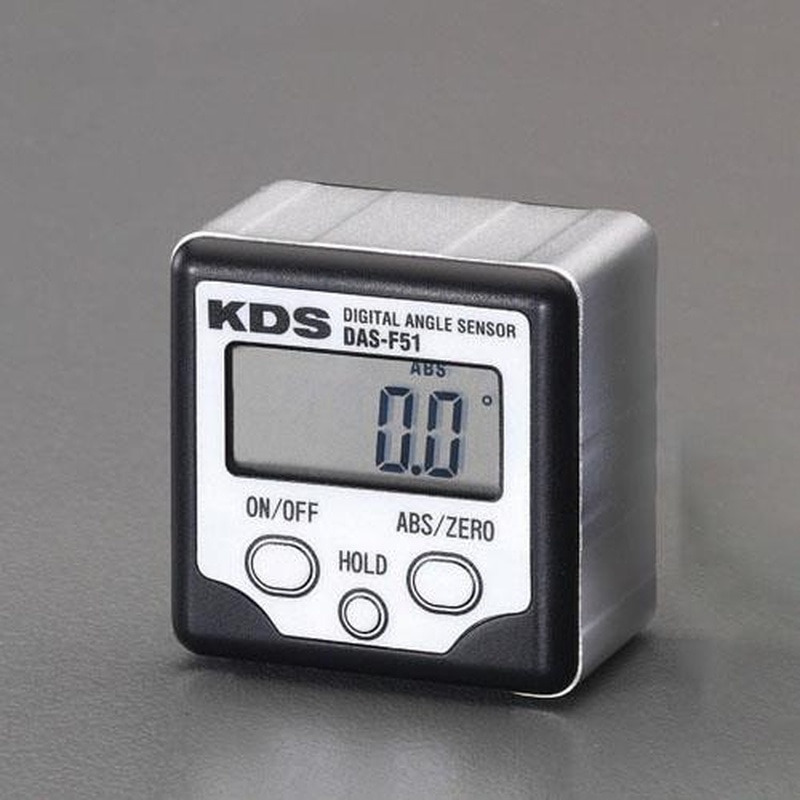 エスコ EA721SD-11 デジタル角度計(フラット溝) 1個(ご注文単位1個)【直送品】