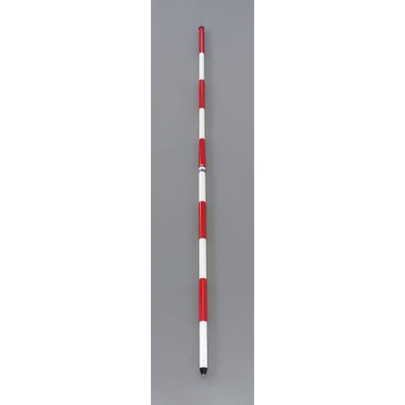 エスコ EA720MF-23 2.0m測量用伸縮ポール 1個（ご注文単位1個）【直送品】