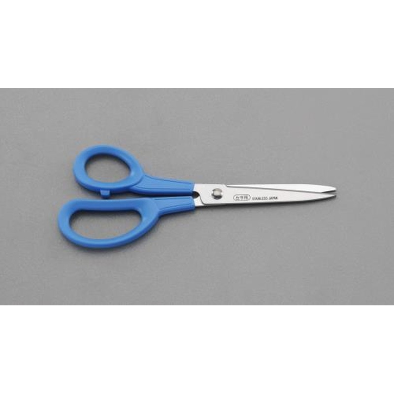 エスコ EA540HA-16 170mmはさみ・事務用(左利用/ステンレス製) 1個（ご注文単位1個）【直送品】