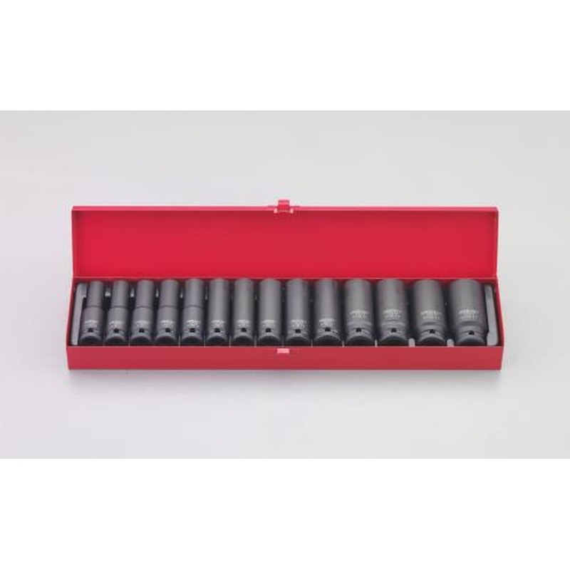 エスコ EA164DZ-6 1/2”DR/10-27mmディープインパクトソケット 1個（ご注文単位1個）【直送品】