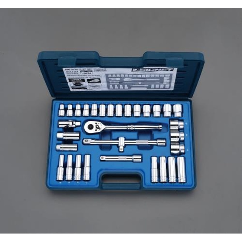 エスコ EA617DC-54 1/2”DRソケットレンチセット 1個（ご注文単位1個）【直送品】