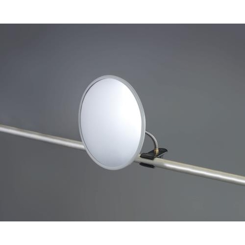 エスコ EA724ZV-21 φ310mm防犯ミラー(凸面・アクリル製/クリップ付) 1個（ご注文単位1個）【直送品】