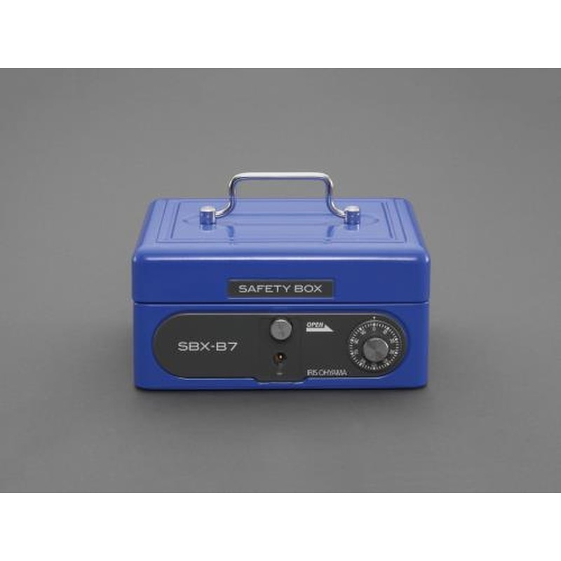 エスコ EA961KA-40 155x130x85mm手提げ金庫 1個（ご注文単位1個）【直送品】