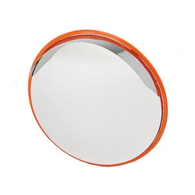エスコ EA724ZT-1 φ325mm凸面ミラー(丸型・ステンレス製/オレンジ) 1個(ご注文単位1個)【直送品】