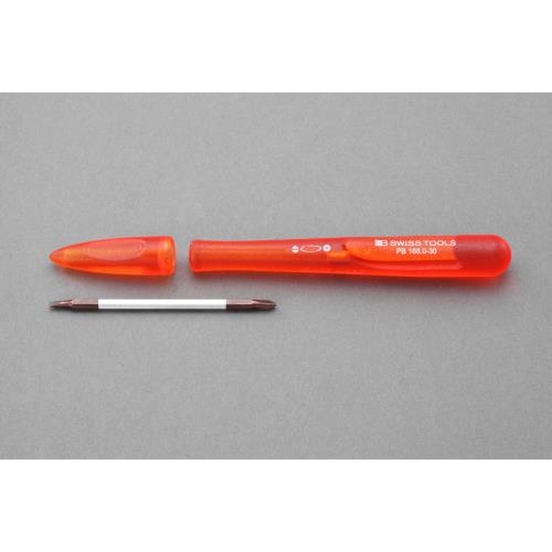 エスコ EA552-11 #00精密ドライバー(差替式/+-) 1個(ご注文単位1個)【直送品】