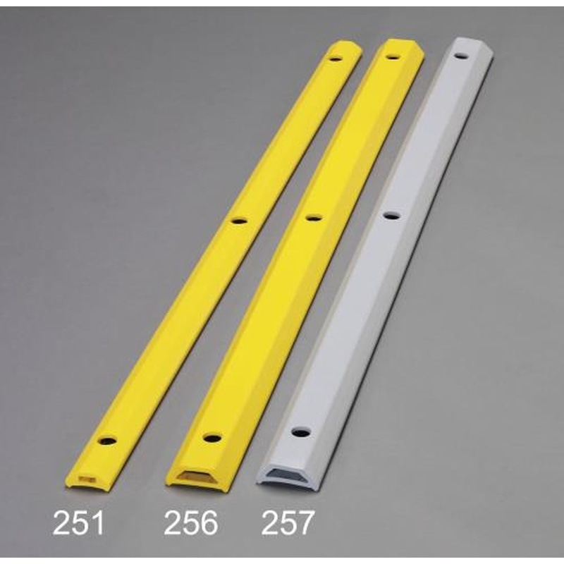 エスコ EA983FJ-256 64x26x1000mmホームストッパー(イエロー) 1個（ご注文単位1個）【直送品】