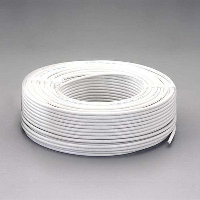 エスコ EA940AR-82 7.4mmx20m同軸ケーブル(75Ω/灰) 1個(ご注文単位1個)【直送品】