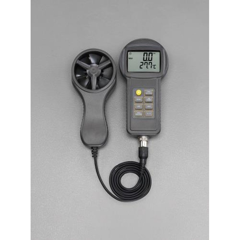 エスコ EA739AR-2 デジタル風速・風温計 1個（ご注文単位1個）【直送品】