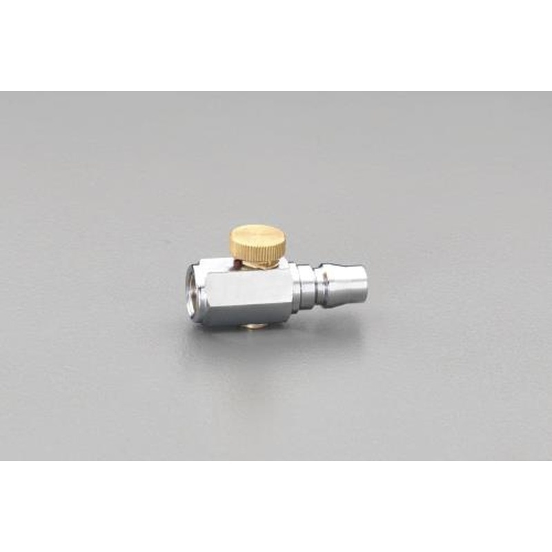 エスコ EA140CS-26 R1/4”流量調整付雌ねじプラグ 1個（ご注文単位1個）【直送品】