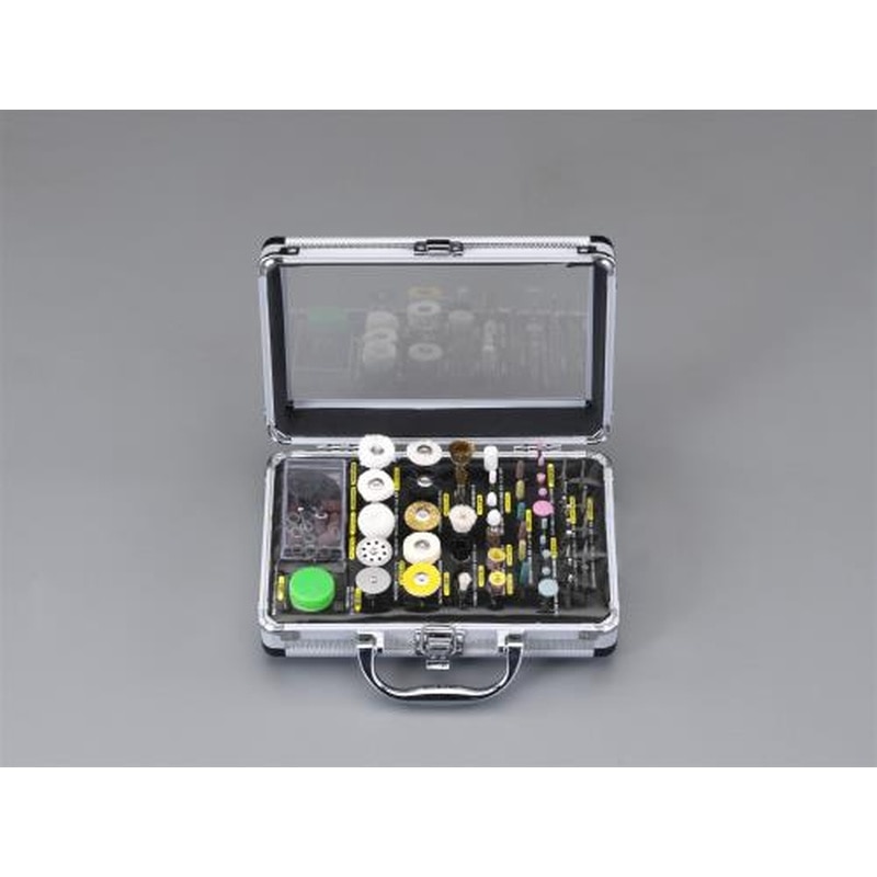 エスコ EA819-19 100本組/2.35mm軸砥石・ブラシ・バフセット 1個（ご注文単位1個）【直送品】