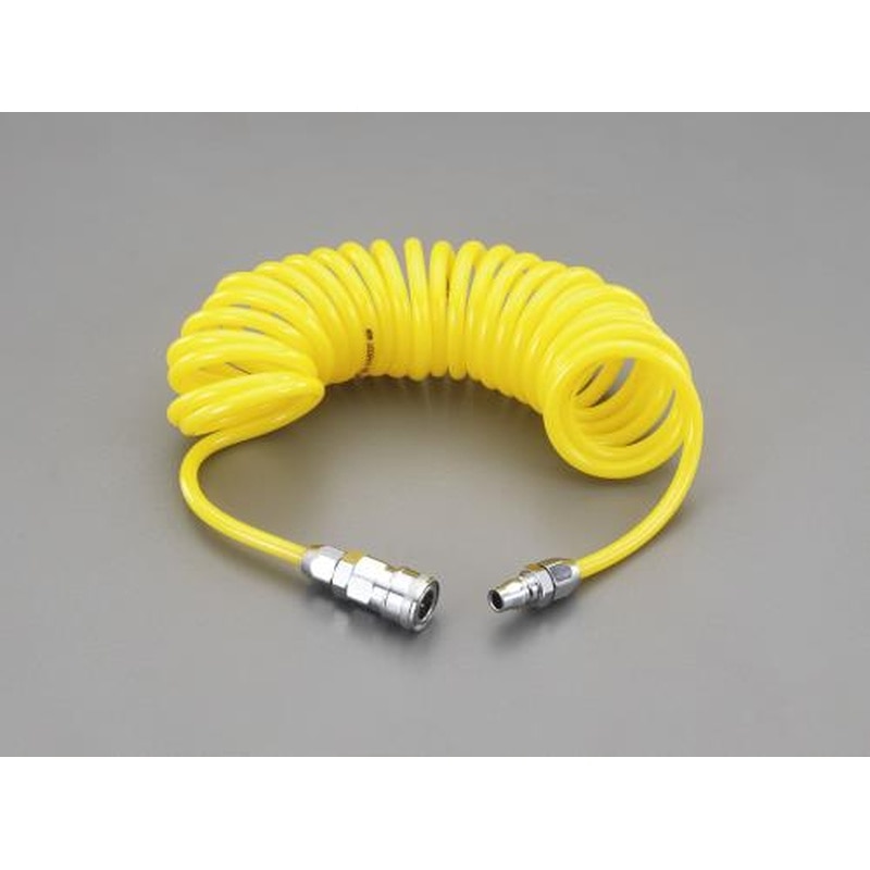 エスコ EA125CE-10 5.0/8.0mmx8mウレタンホース(カプラー付) 1個（ご注文単位1個）【直送品】