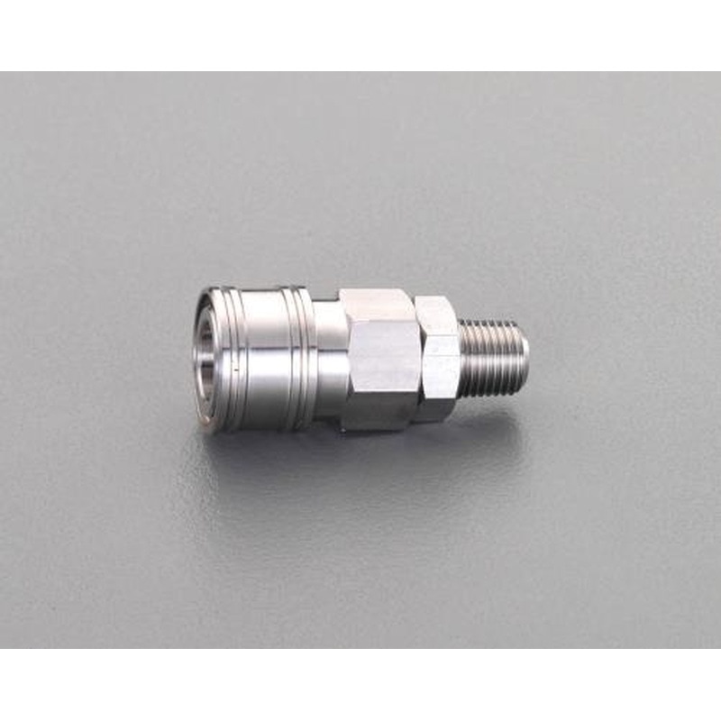 エスコ EA140DH-114 R1/2”雄ねじソケット(20型/ステンレス) 1個（ご注文単位1個）【直送品】