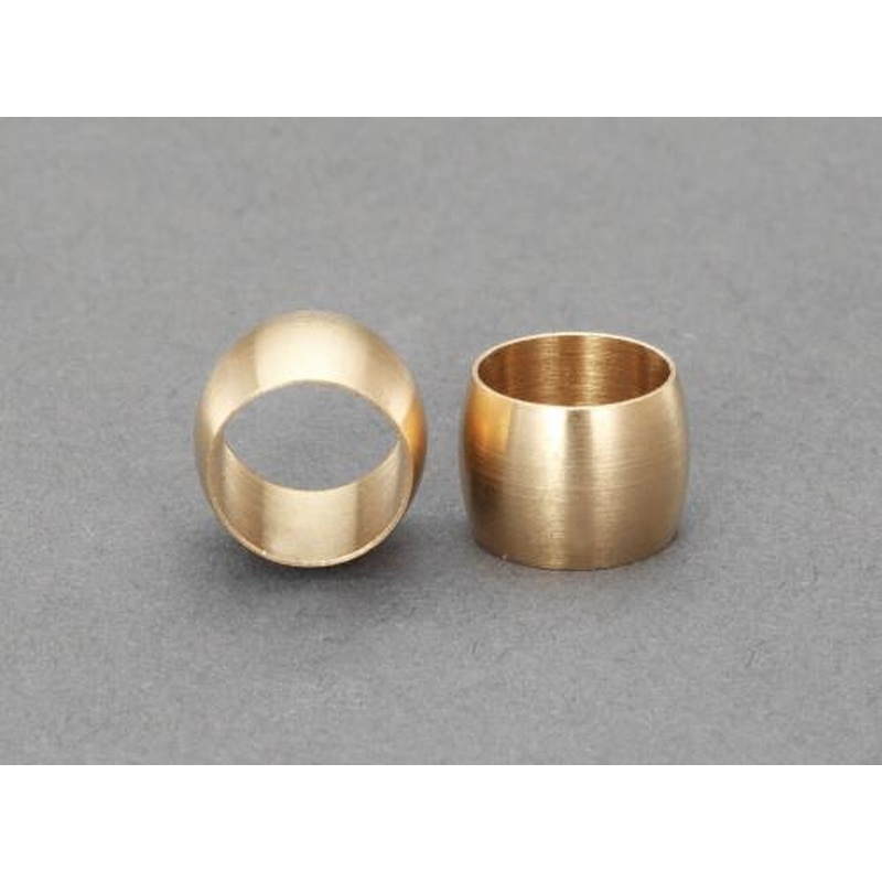 エスコ EA426AD-6B 6mm(1/4”)リング玉(2個) 1個(ご注文単位1個)【直送品】