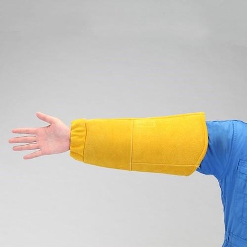 エスコ EA353AR-13 400mm腕カバー(熔接用・牛革/1枚) 1個(ご注文単位1個)【直送品】