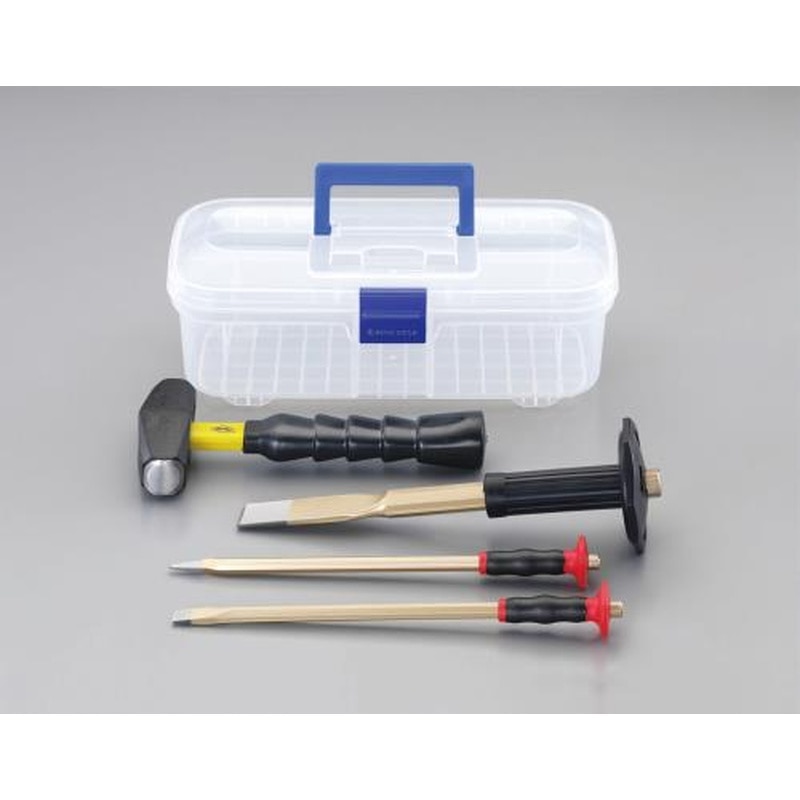 >エスコ EA572DC-100 4本組チゼルセット 1個（ご注文単位1個）【直送品】